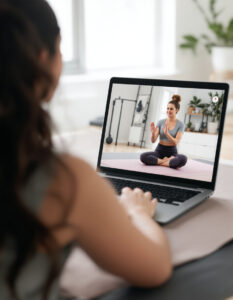 ピラティスレッスン,オンライン